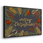 Holiday Sentiment I - Floater Framed Canvas Print