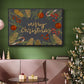 Holiday Sentiment I - Floater Framed Canvas Print