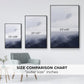 Above the Clouds - Floater Framed Canvas Print