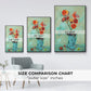 Orange Pop - Floater Framed Canvas Print