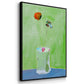 Green Day - Floater Framed Canvas Print