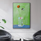 Green Day - Floater Framed Canvas Print