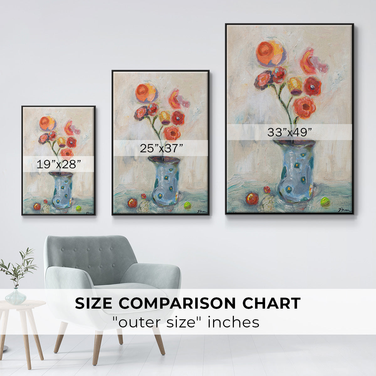 Fruit of Life - Floater Framed Canvas Print