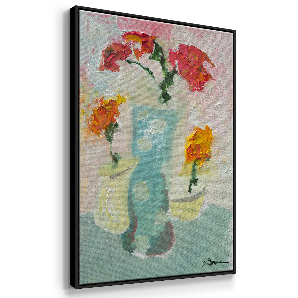 The Matriarch - Floater Framed Canvas Print