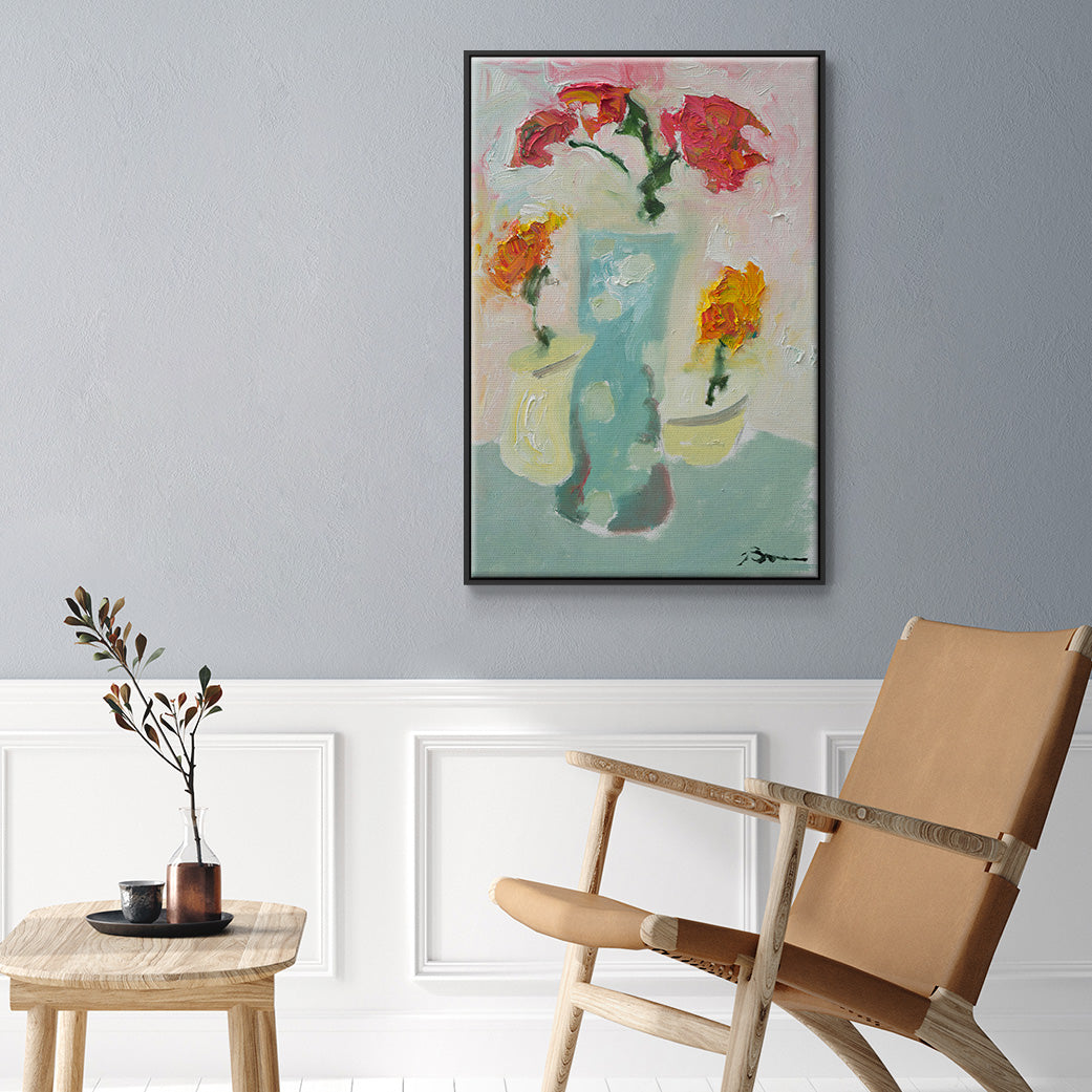 The Matriarch - Floater Framed Canvas Print