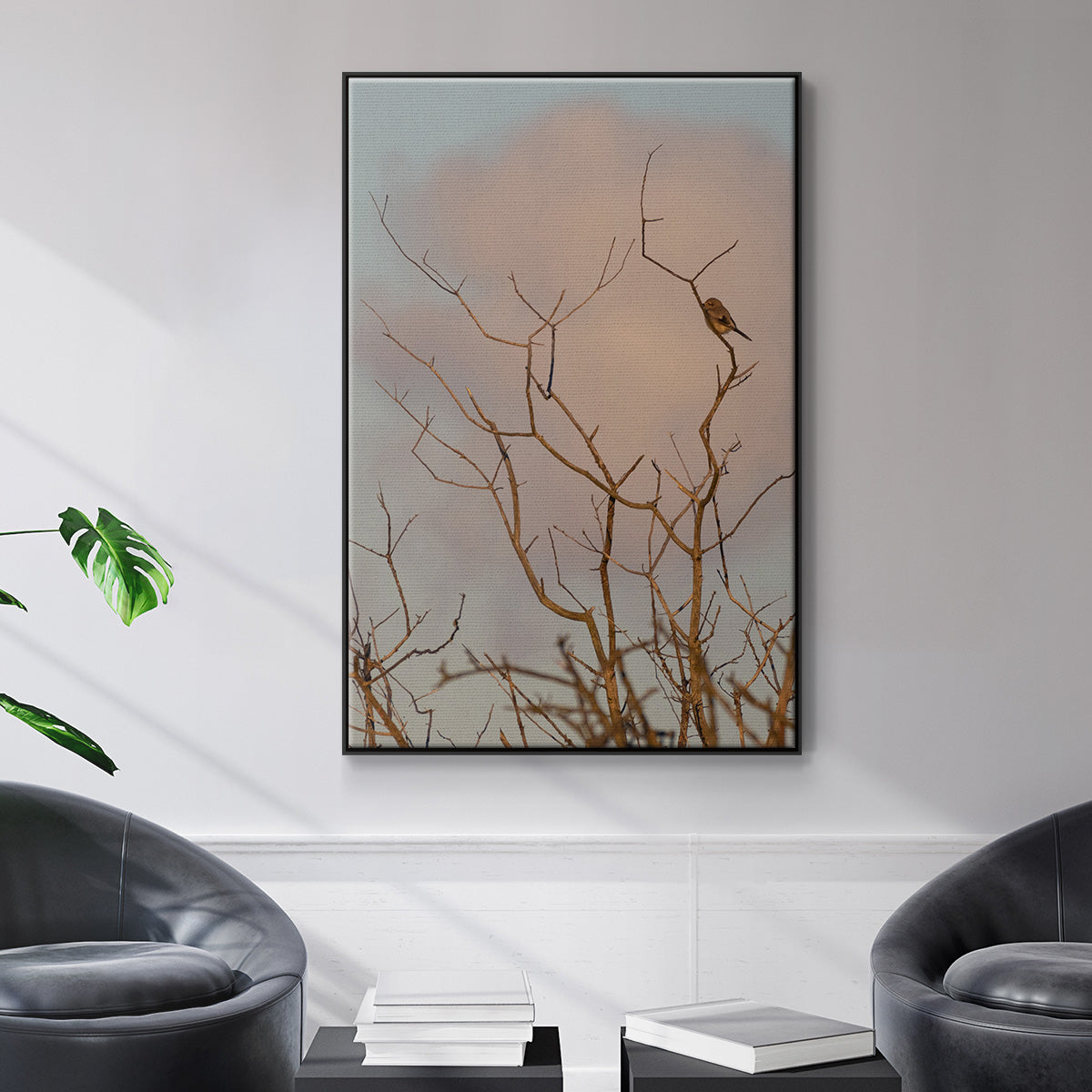 At Dawn - Floater Framed Canvas Print