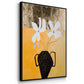 Enjoying the Company We Keep II - Floater Framed Canvas Print