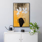 Enjoying the Company We Keep II - Floater Framed Canvas Print