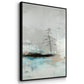 The Edge of Independence - Floater Framed Canvas Print