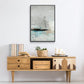 The Edge of Independence - Floater Framed Canvas Print