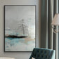 The Edge of Independence - Floater Framed Canvas Print
