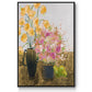 Not So Still Life - Floater Framed Canvas Print