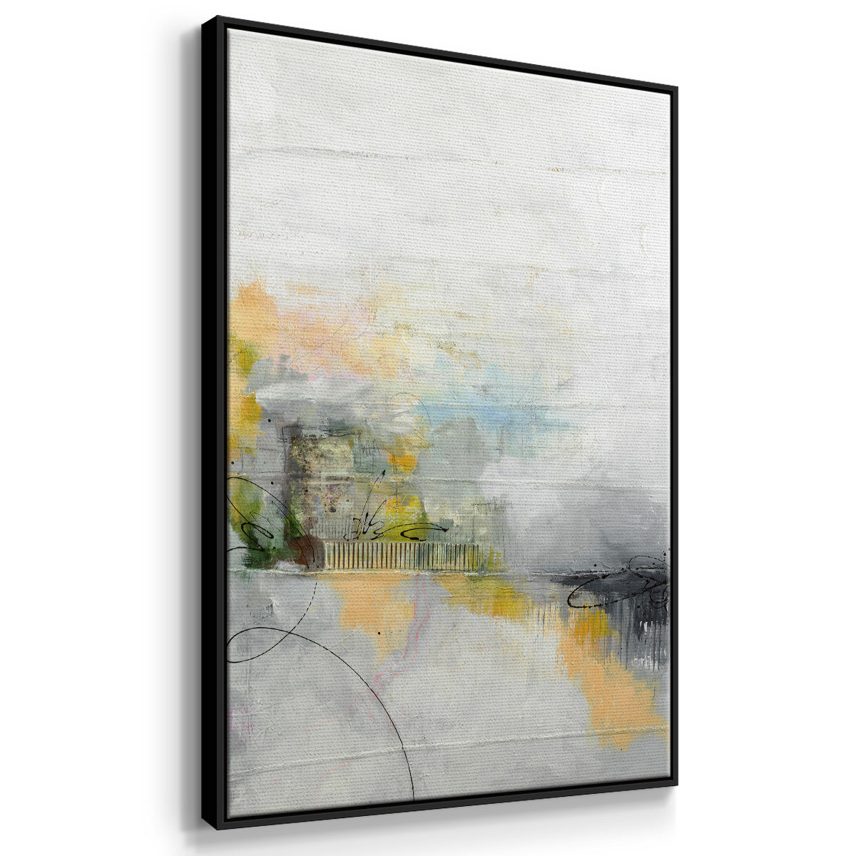 A Place Of My Own - Floater Framed Canvas Print
