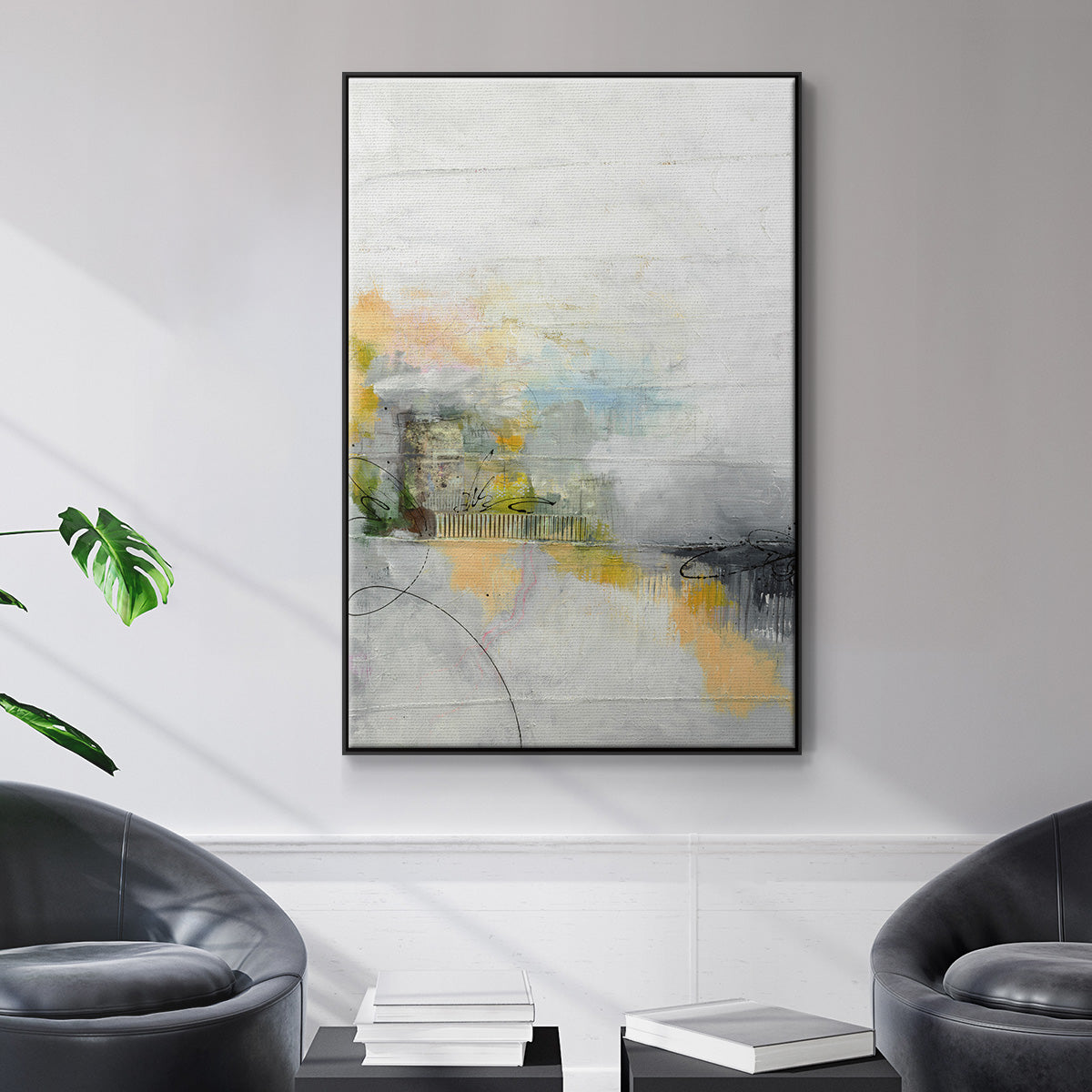 A Place Of My Own - Floater Framed Canvas Print