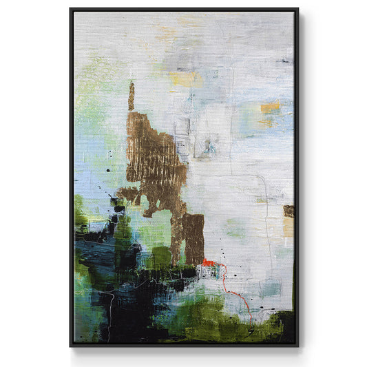 You Peaked My Interest - Floater Framed Canvas Print