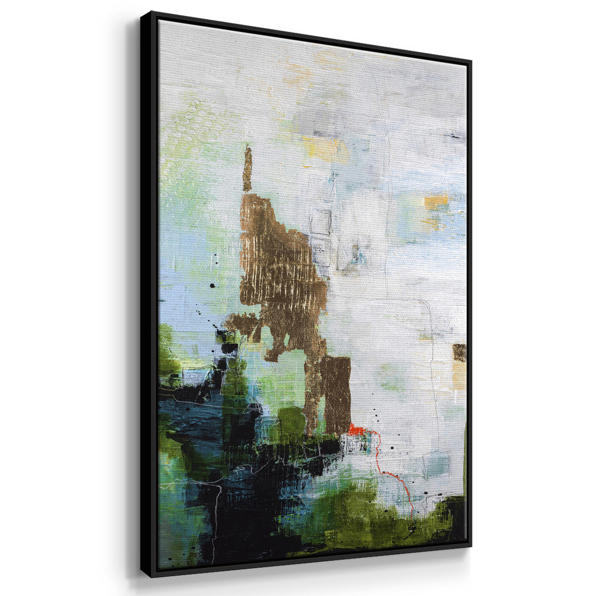 You Peaked My Interest - Floater Framed Canvas Print