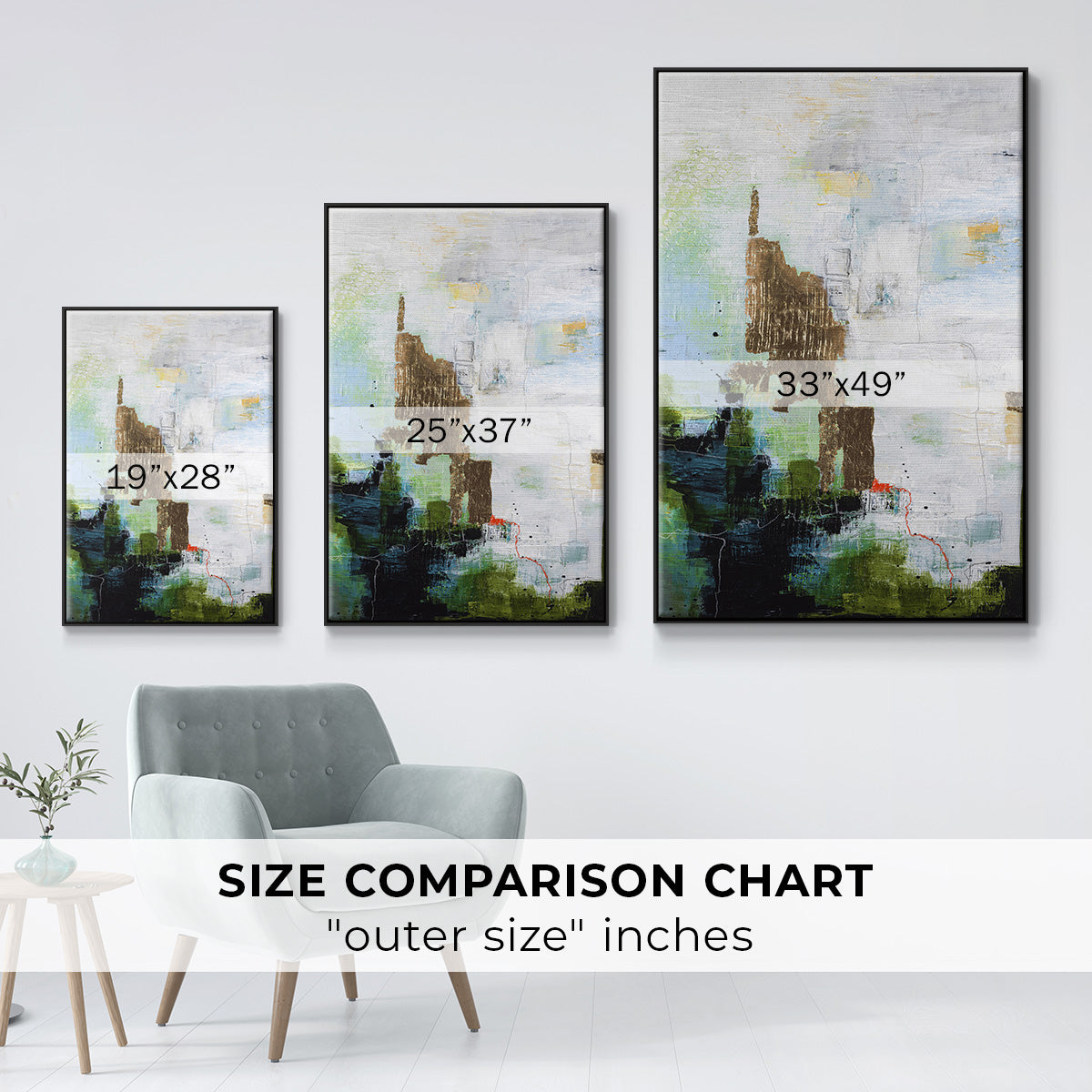 You Peaked My Interest - Floater Framed Canvas Print