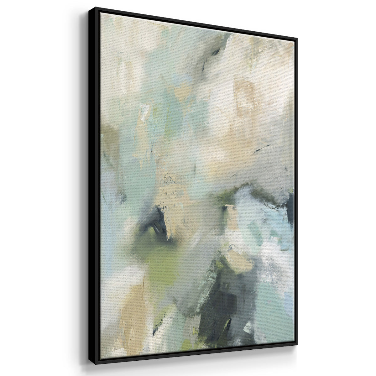 Through It All - Floater Framed Canvas Print