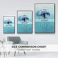 Jelly Fish - Floater Framed Canvas Print