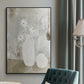 Sunday Blooms - Floater Framed Canvas Print