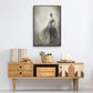 Over in the Light - Floater Framed Canvas Print