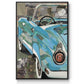 Thunderbird - Floater Framed Canvas Print