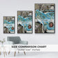 Thunderbird - Floater Framed Canvas Print