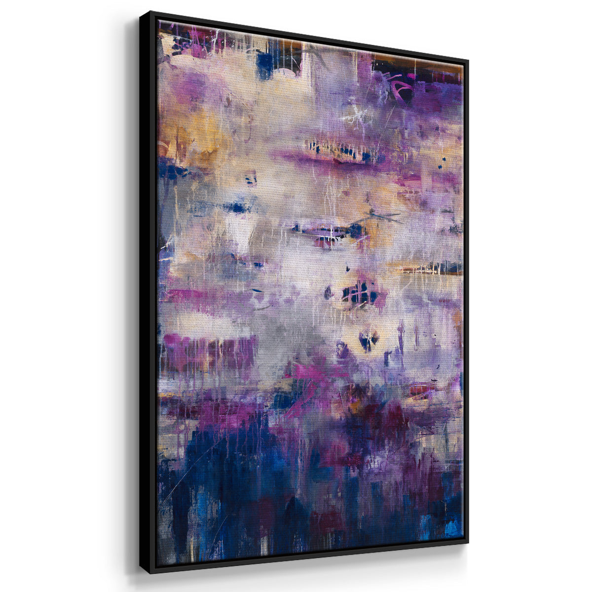 Culture Clash - Floater Framed Canvas Print