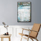 Beach Glass - Floater Framed Canvas Print