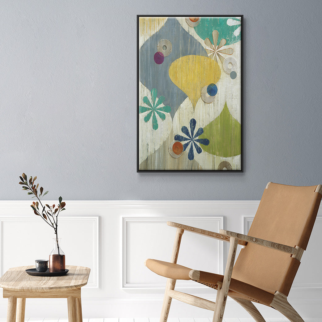 Asterisk - Floater Framed Canvas Print
