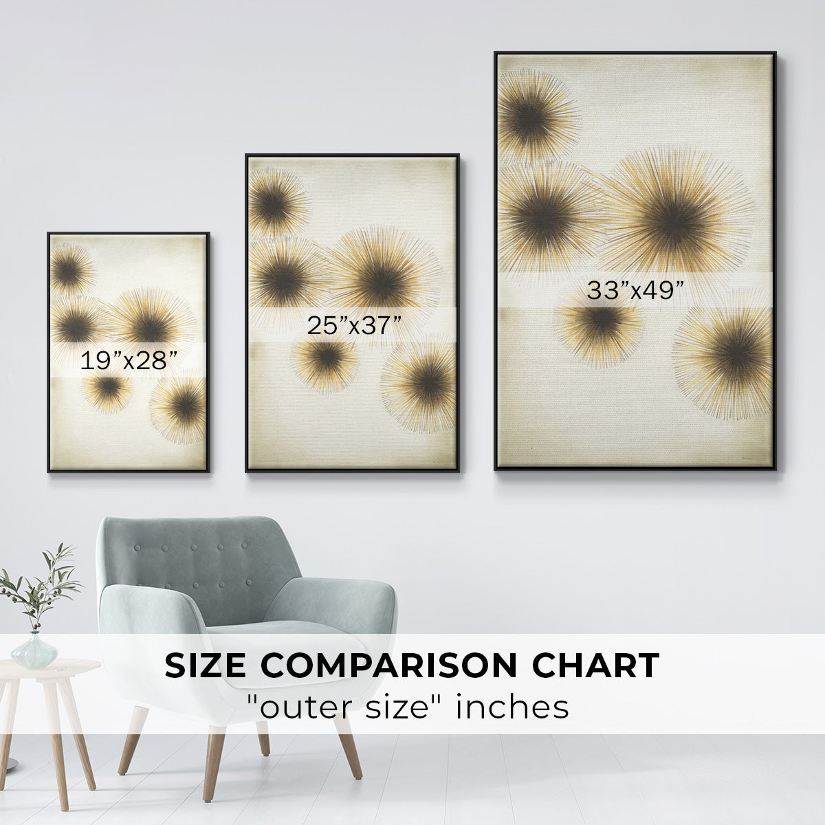 Starlight - Floater Framed Canvas Print
