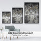 Meteor Showers - Floater Framed Canvas Print