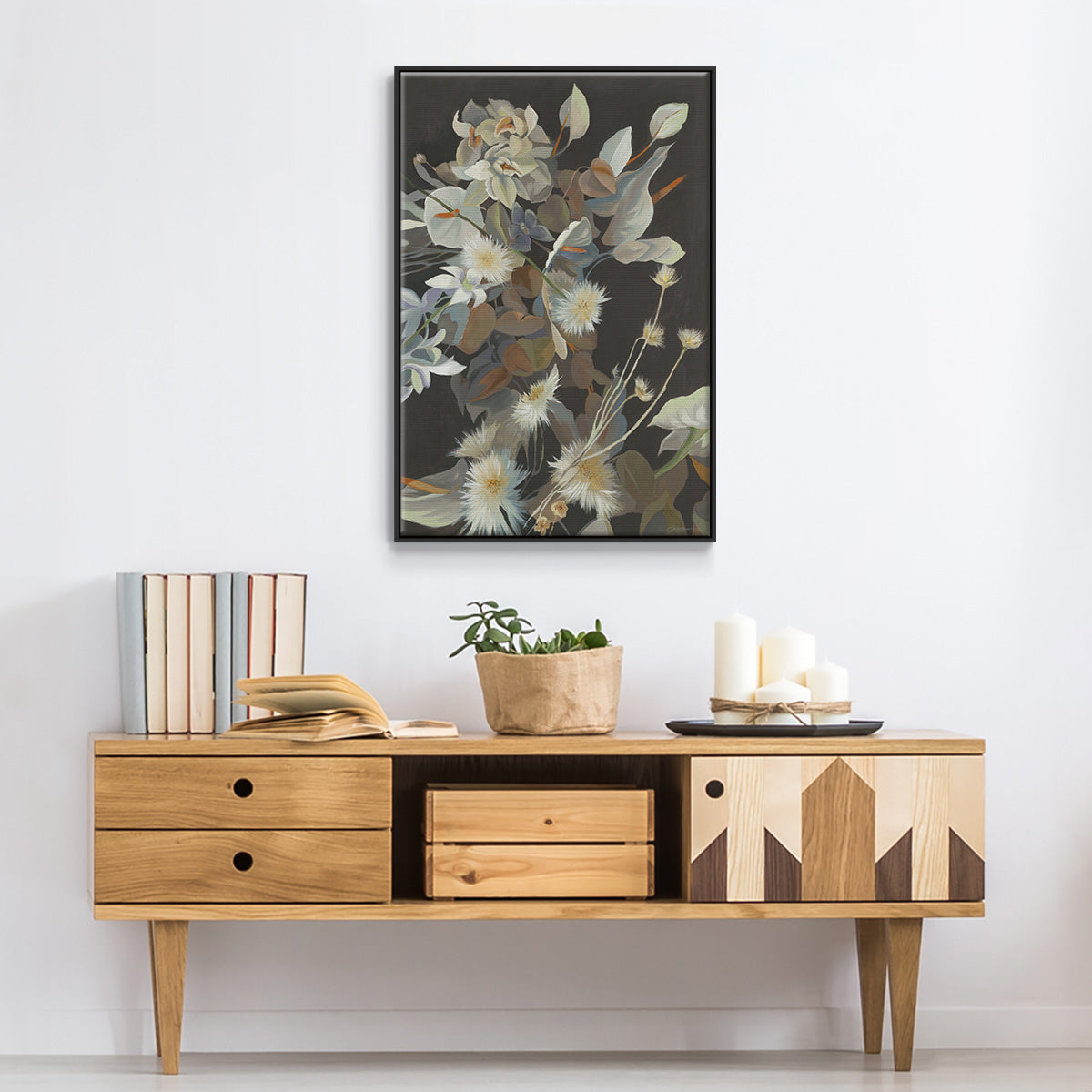 Turn a New Leaf - Floater Framed Canvas Print