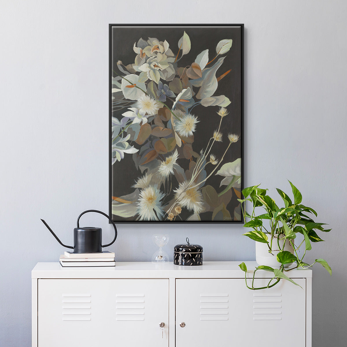 Turn a New Leaf - Floater Framed Canvas Print