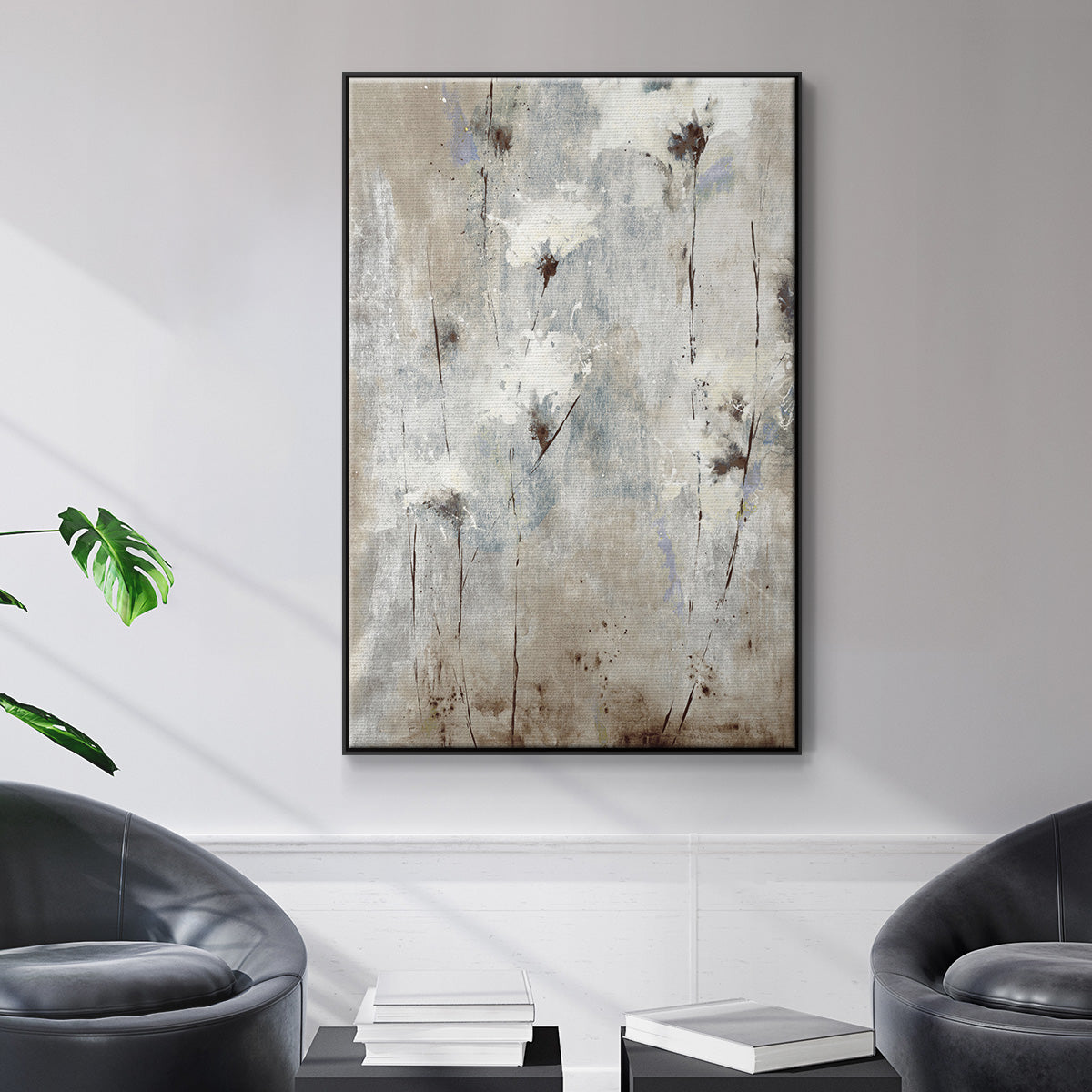 Here Today, Gone Tomorrow - Floater Framed Canvas Print
