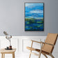 Island Groove - Floater Framed Canvas Print