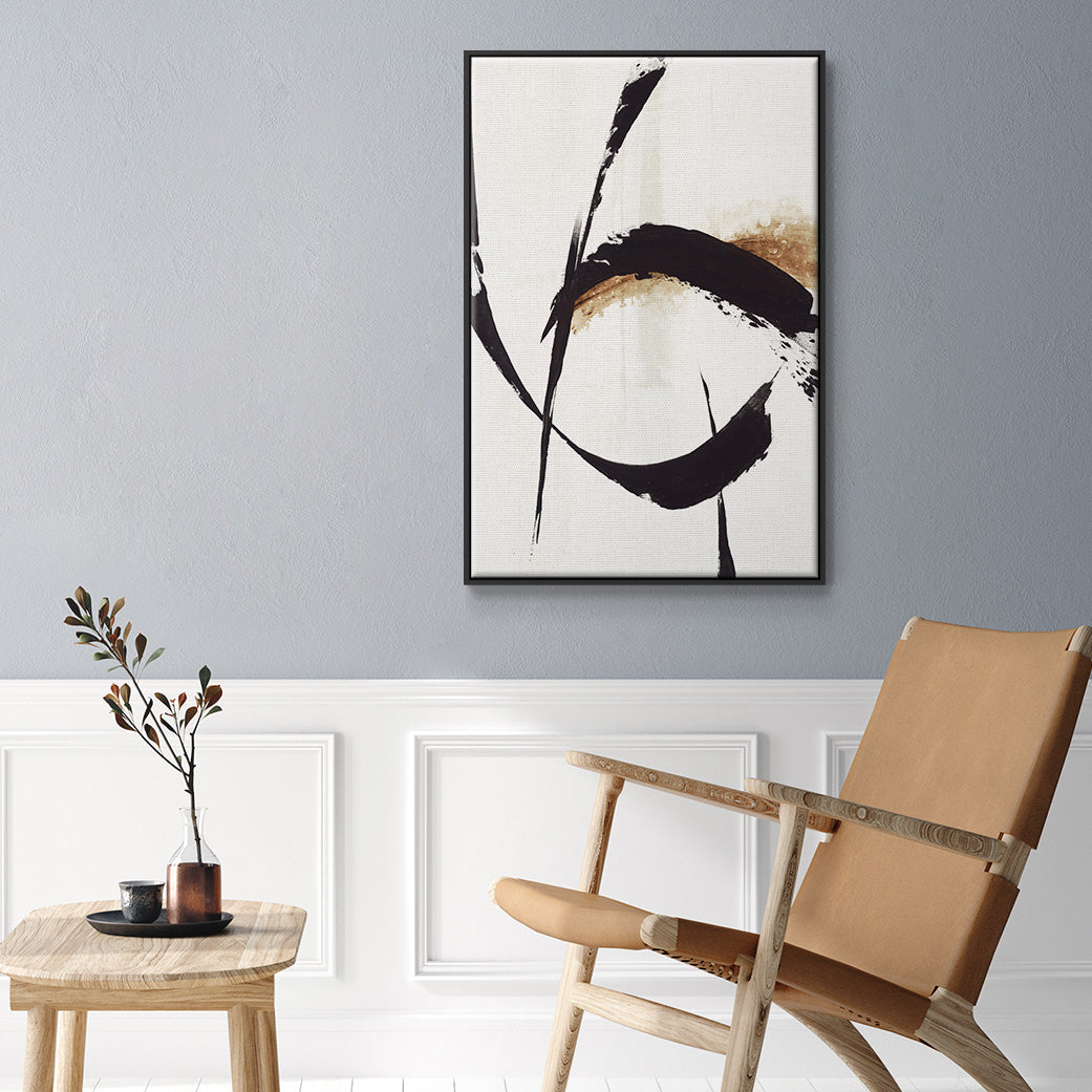 High Style I - Floater Framed Canvas Print