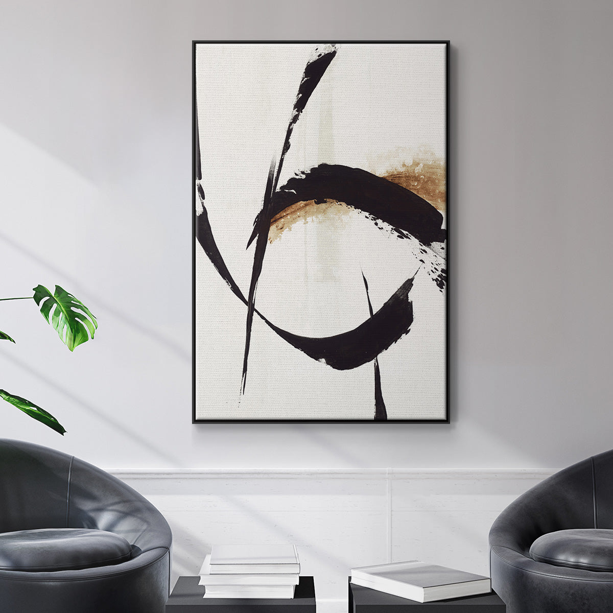 High Style I - Floater Framed Canvas Print