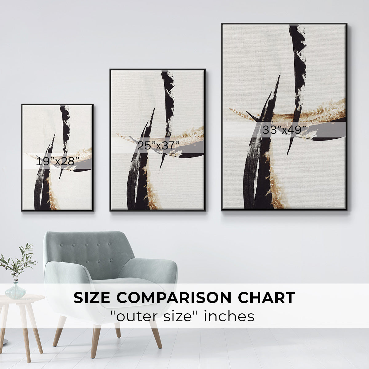 High Style II - Floater Framed Canvas Print