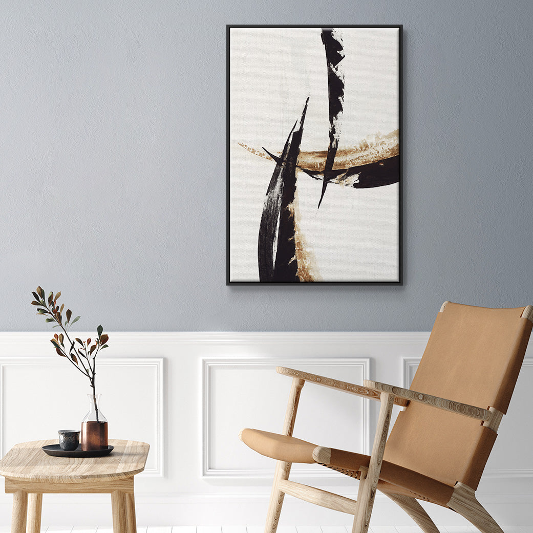 High Style II - Floater Framed Canvas Print
