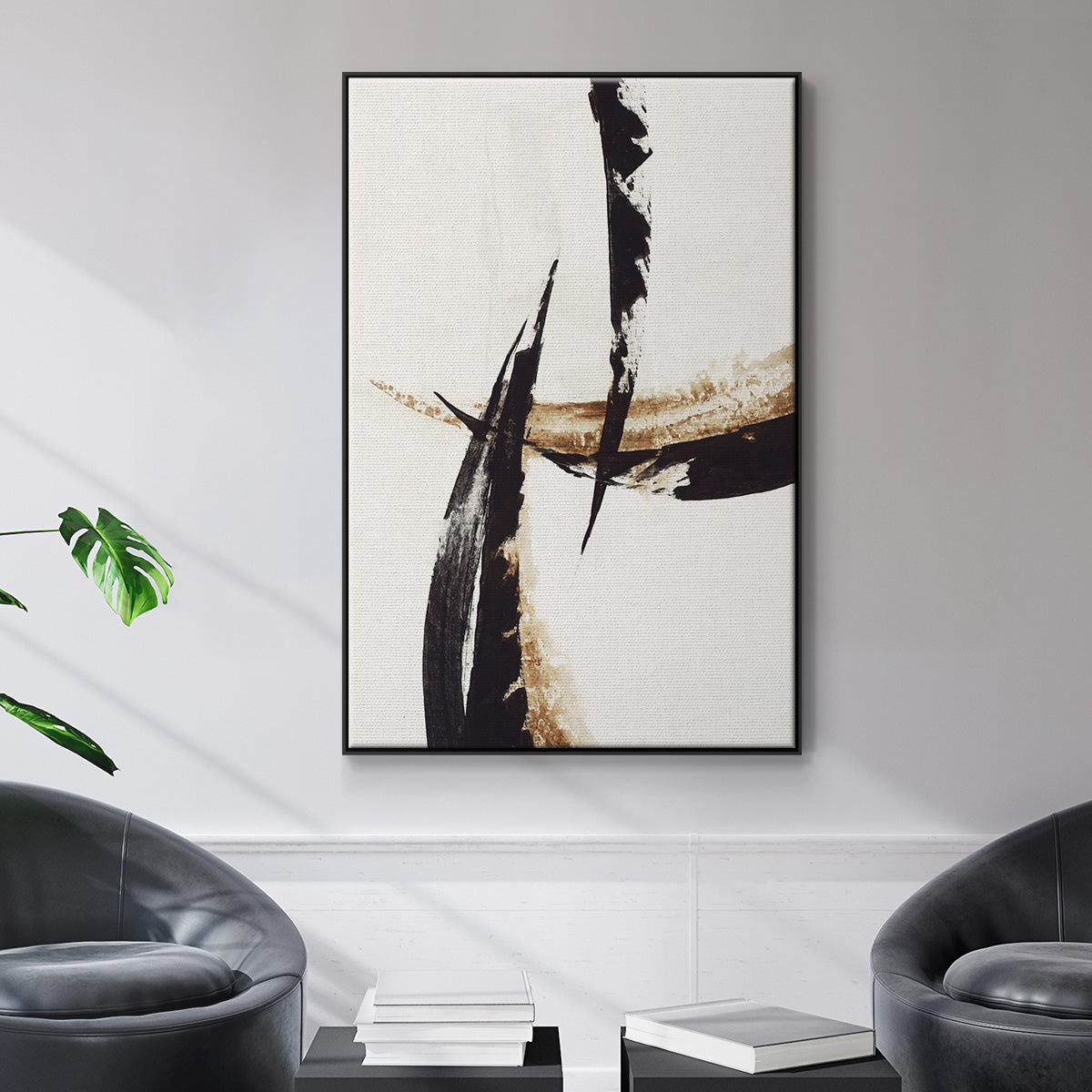 High Style II - Floater Framed Canvas Print