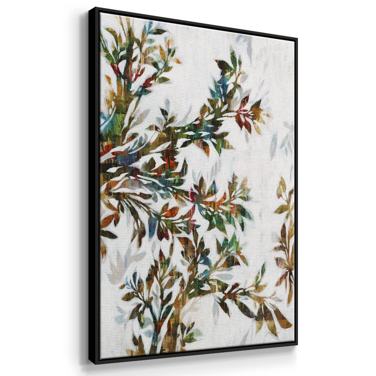 Tree of Life II - Floater Framed Canvas Print