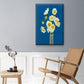 Ice Poppies - Floater Framed Canvas Print