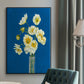 Ice Poppies - Floater Framed Canvas Print