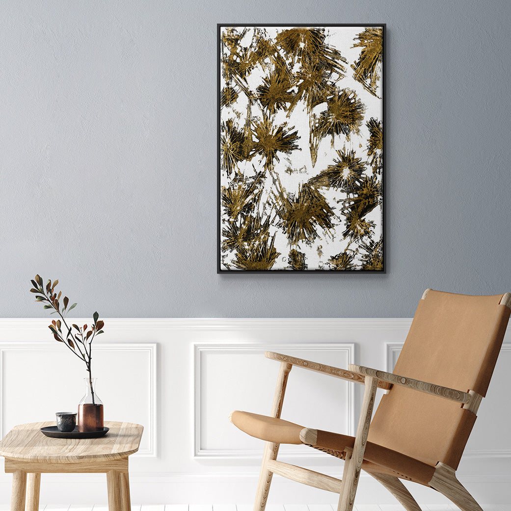 Fireworks - Floater Framed Canvas Print