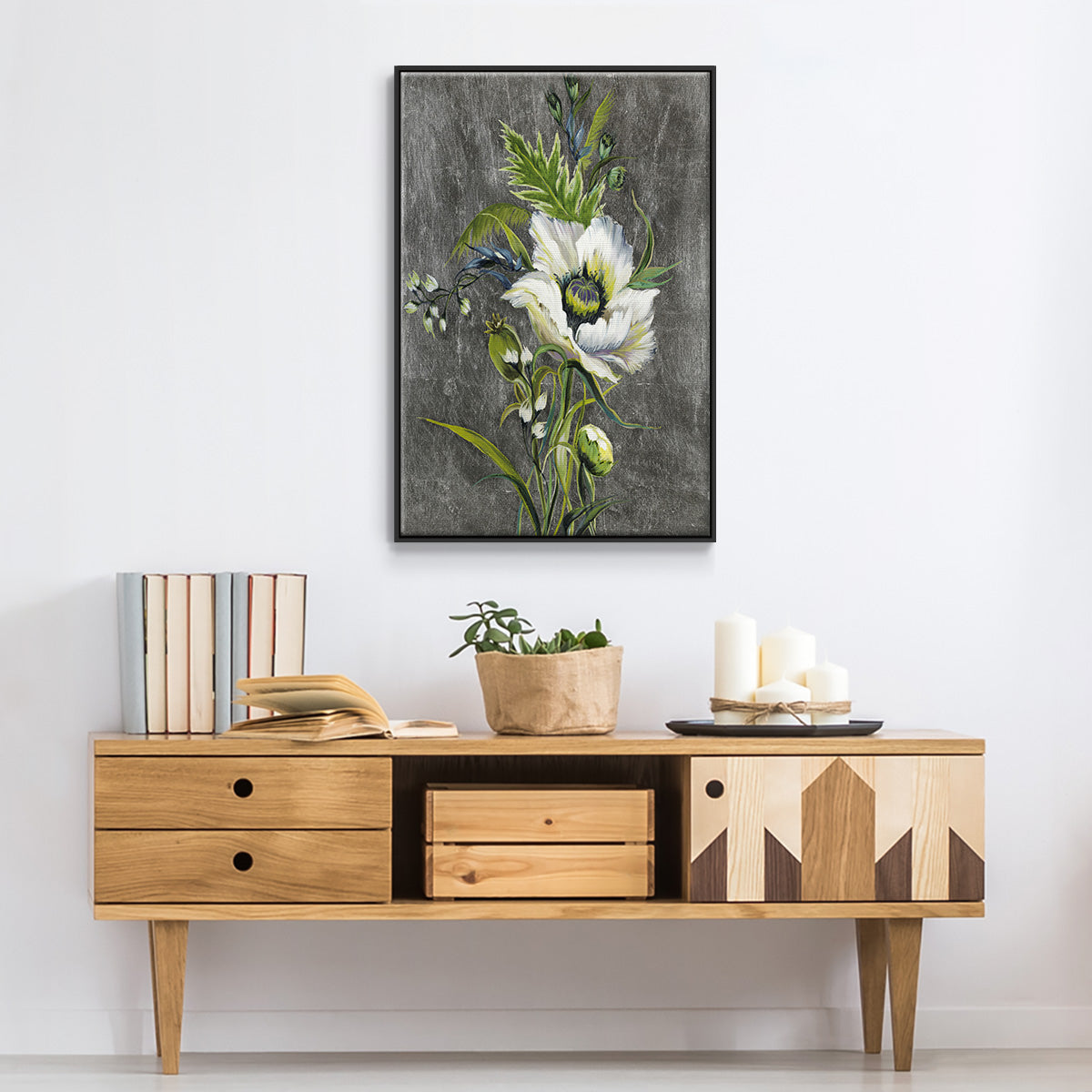 Sunny Sunday II - Floater Framed Canvas Print