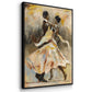 Night Out - Floater Framed Canvas Print