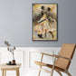 Night Out - Floater Framed Canvas Print
