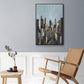 City Beat - Floater Framed Canvas Print