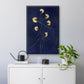 Indigo 1 - Floater Framed Canvas Print